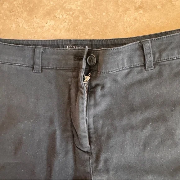 J Crew Black 7 Inch Heritage Chino Short Womens Size 6 - Picture 10 of 12